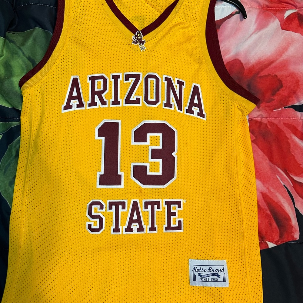This is a James Harden Arizona State Sun Devils #13 authentic college jersey